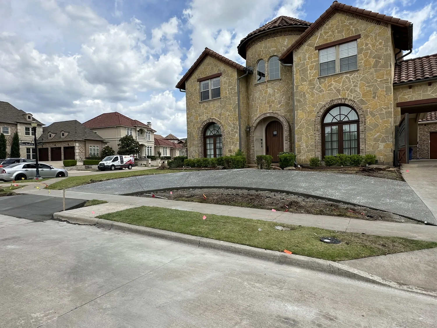 Featured Residential Driveway by Lucky&rsquo;s Concrete in Leander